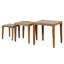 Ancona Solid Wood Nesting Tables