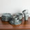 TDA Series TABLE 12 16-Piece Dinnerware Set, Stonewashed Dinnerware Set for 4