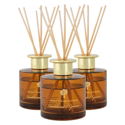 Nicola Spring - Reed Diffusers - 200ml - Sandalwood & Jasmine