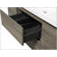 Meuble-lavabo flottant avec lavabo, meuble-lavabo mural moderne avec lavabo en résine et tiroirs à fermeture en douceur-544142056
