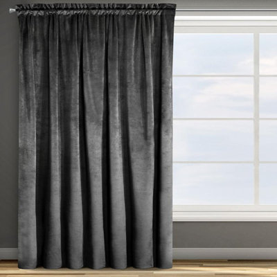 D91 Rosa Slot Top Blackout Curtain
