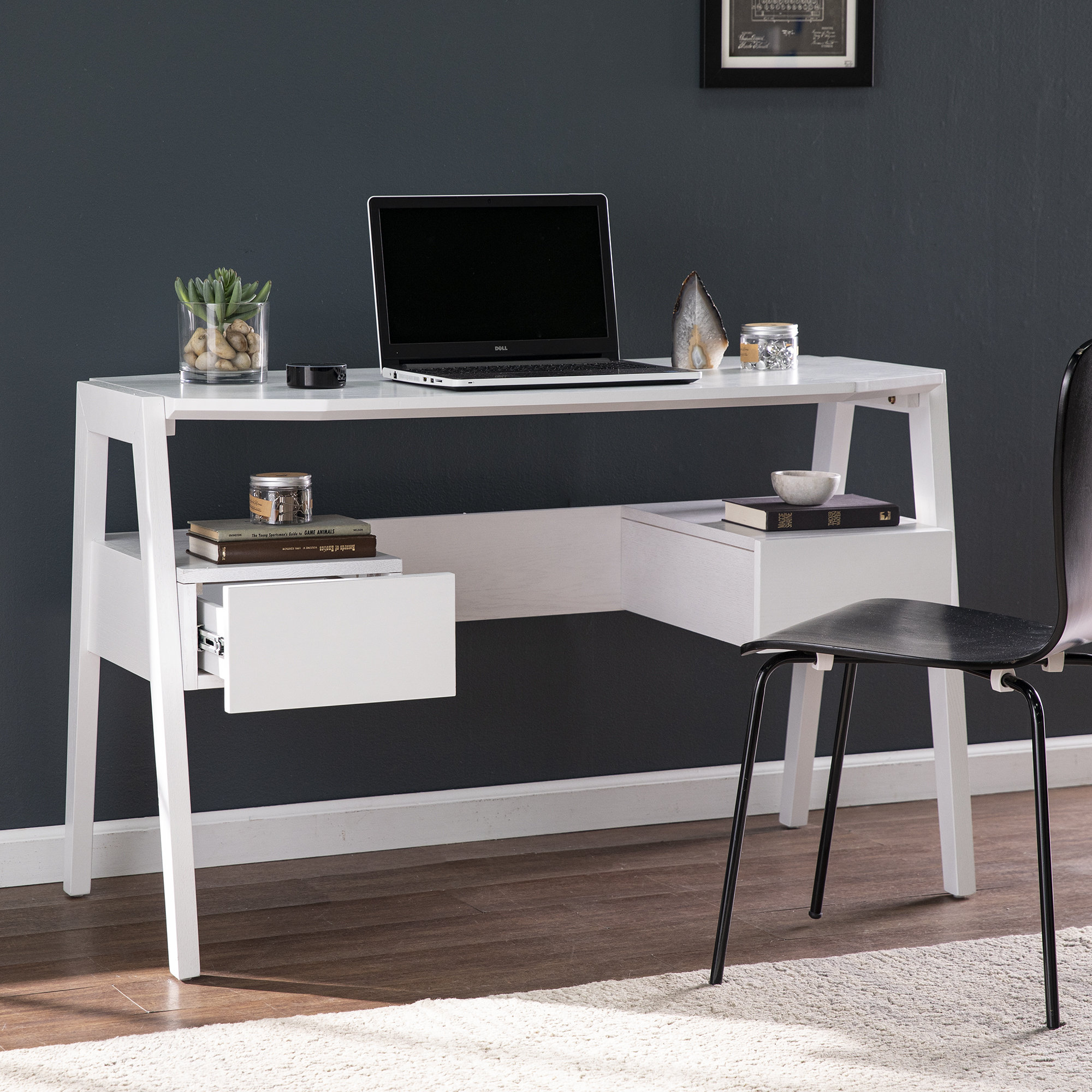 Spero Writing Desk, White