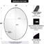 Miroir de salle de bain Kaitlee Cadre en acier inoxydable-1729450626-1729450638-1714574052