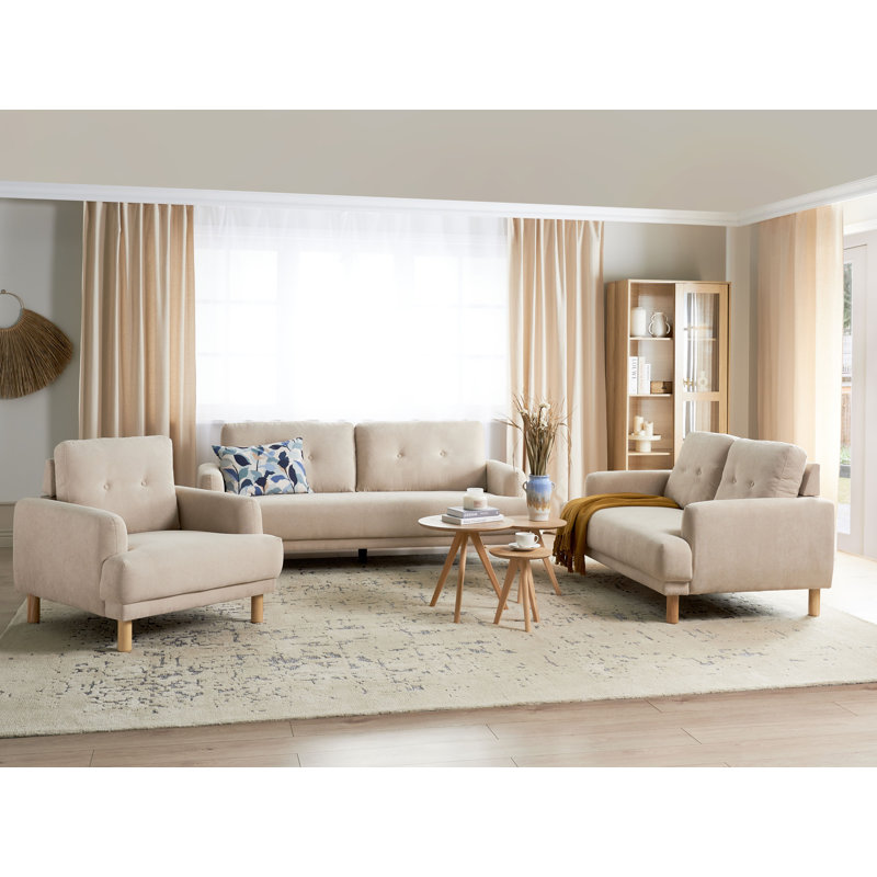 Rinna 3 - Piece Living Room Set