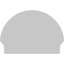 Architectural grade 4-spoke PVC pedimented semi-circle-41860346