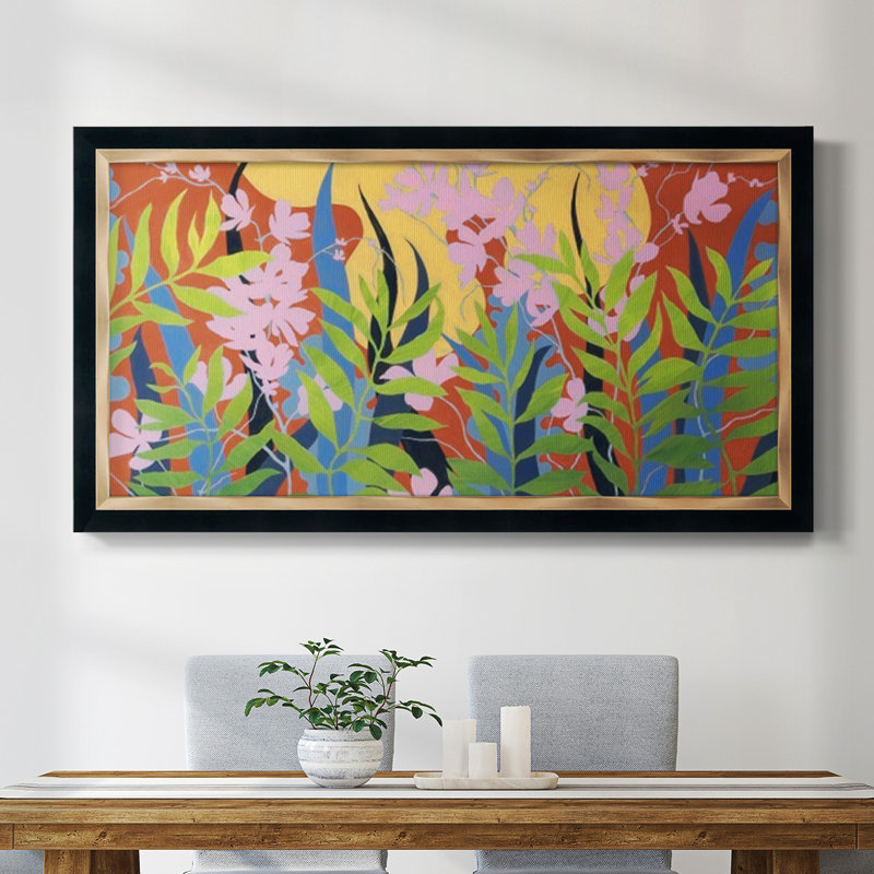 «Bold Bright and Wild III», reproduction d'un seul cadre photo sur toile, H 25 po x l 45 po x P 1 po