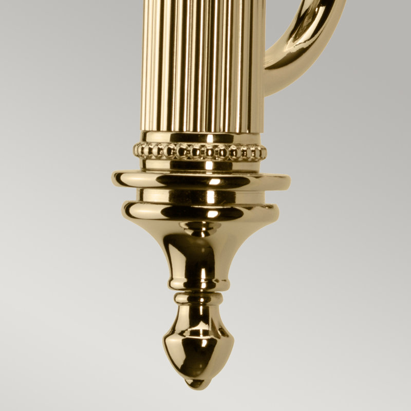 Meuble-lavabo 1 lumière Julessa, Bronze poli