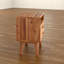 Oslo 48cm W Solid Wood Bedside Table