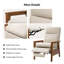 Fauteuil inclinable Gladys Mid-Century-129457399