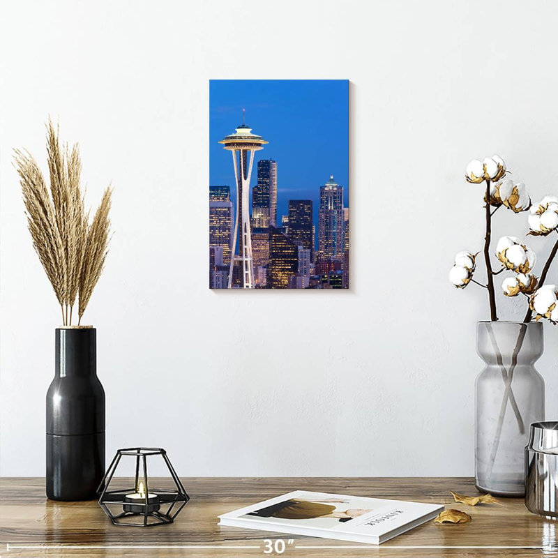 Seattle Observatory Tower, 12" H x 8" W
