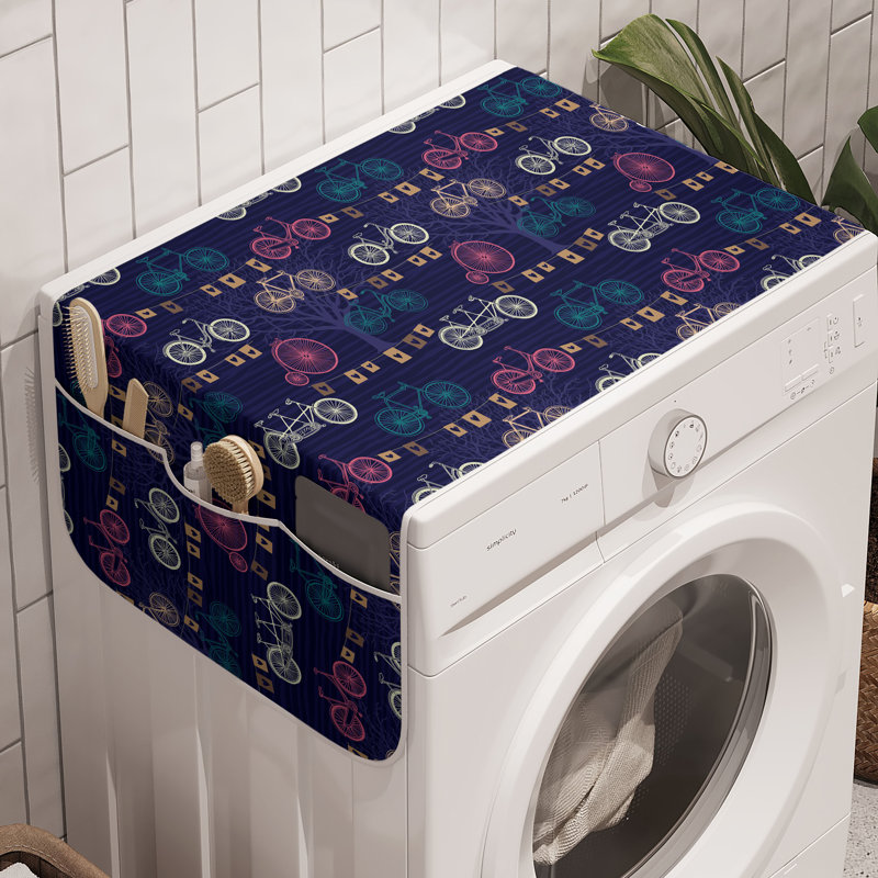 Ensemble de 2 bacs à linge East Urban Home Retro 47 po x 18,5 po