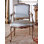 Upholstered Arm Chair in White