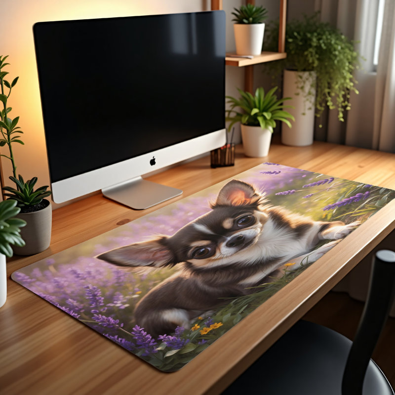 Polyester Desk Pad, 23.6x13.8