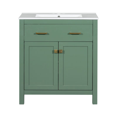 60" Modern Bathroom Double Vanities