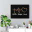 Faith, Hope, Love - Wrapped Canvas Print-1899166403