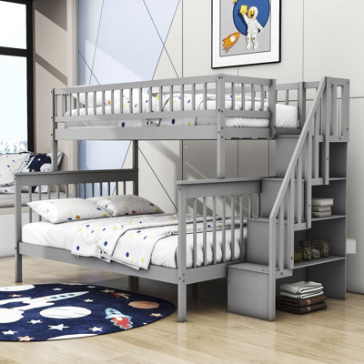 Doniqua Kids Twin Over Full Bunk Bed