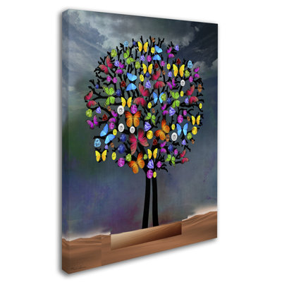 «Tree New» par Kieninger, impression sur toile tendue