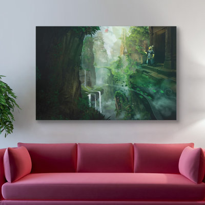 « dragon valley », reproduction sur toile