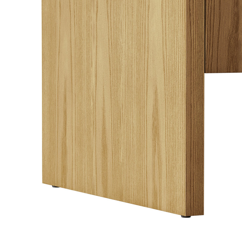 Hudson 60"W Single Vanity W/ Freepower Wireless Charger, Light Natural Oak, Tajnar Eclos