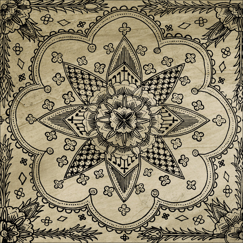 Intricate Detail III by Vision Studio - Wrapped Canvas Print, 51cm H x 51cm W