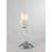 Pedro Glass Torchiere Lamp