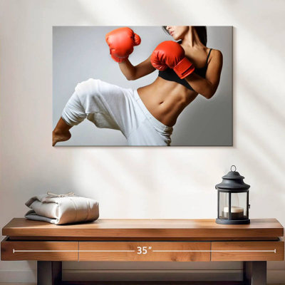 Sireci Kickboxing Female Athlete