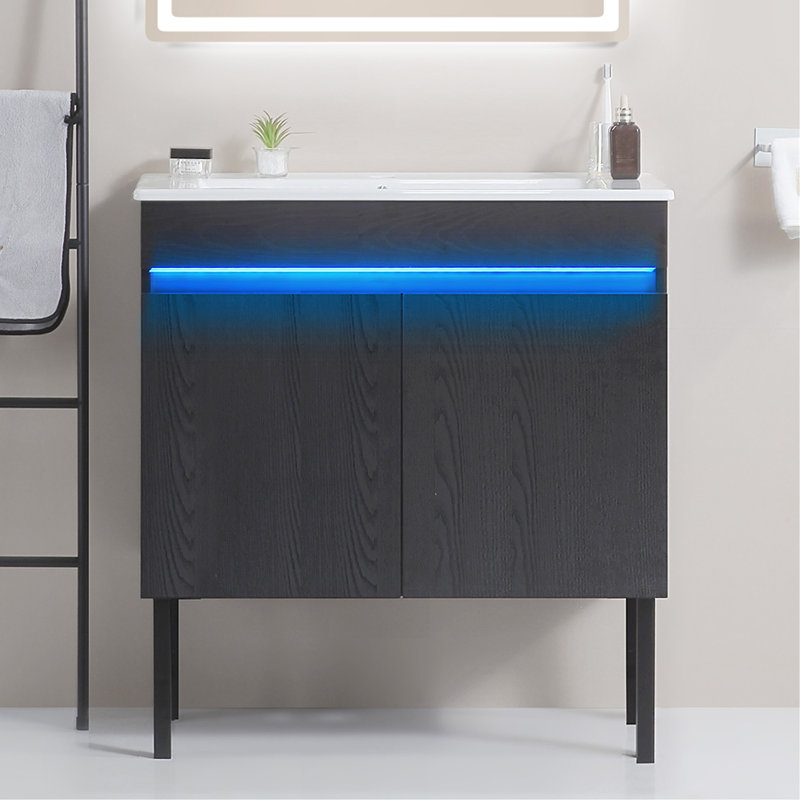 Sophisticated Bathroom Vanity With Advanced Features And Ample Storage