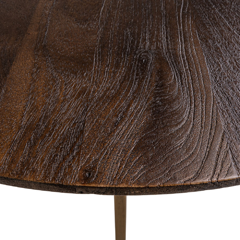 Revelin Oval Solid Wood Dining Table