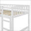 Lit mezzanine simple avec glissoire et échelle