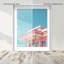 Linear Symmetry II Shadowbox Americana Print by Oliver Gal, Black Frame, 16 x 20-1414243623-1414243625