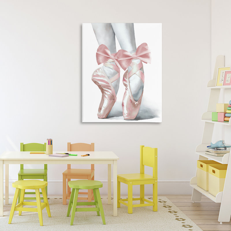 Ballet Pointe Shoes, design par Elizabeth Medley, H 40 po x l 30 po
