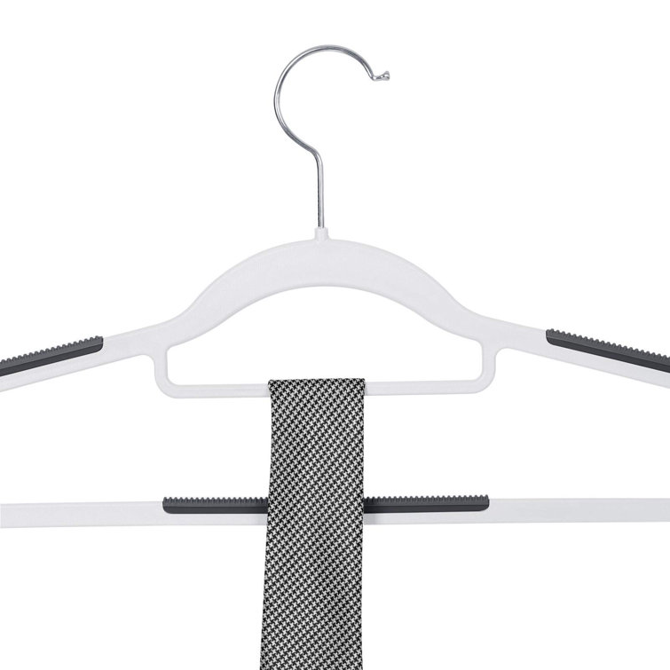 Menley Non-Slip Standard Hanger for Dress/Shirt/Sweater Rebrilliant Color: Light Gray