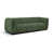 Tissu chenille vert