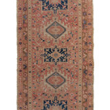 Pink Traditional Wool Runner - 3' x 12'3""