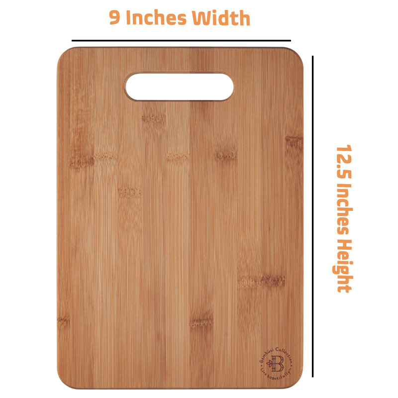 Bambusi Chopping and Serving Bamboo Cutting Board
