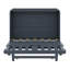 Lit escamotable double avec grand tiroir, ports USB et prises de courant-120393076