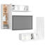 Blackowski Unfinished Floating Entertainment Centre for TVs up to 88"