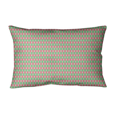 Coussin lombaire géométrique