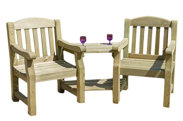 Gosnold Solid Wood Outdoor Bench