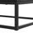 Black Modern Nightstand 21 Inch Tall Nightstand with Solid Wood Doors, Bedroom Night Stand 19 Inch Wide Bedside Table