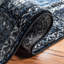 Tapis oriental bleu / gris Carwyn-280735213
