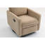 de fauteuil pivotant en velours rotatif pour le salon