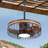 20" Outdoor Ceiling Fan, Waterproof  Fan, Plug In Caged Ceiling Fan With 3-Speeds For Patio Porch Pergola(Black)-1062089878-1062089879