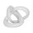 Decorative Resin Knot Sculpture for Tabletop Decor - Modern Object Accent for Living Room Styling, Coffee Table or Home Decorations - 10", White-484962982