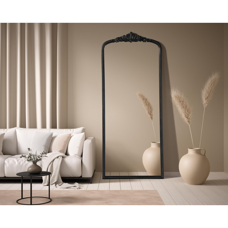 Miroir Monikah, 72 po x 30 po, Bronze vintage