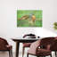 Nurturing Hummingbirds Abstract Hummingbird Bird Forest Landscape Wall Art Print-1635179212