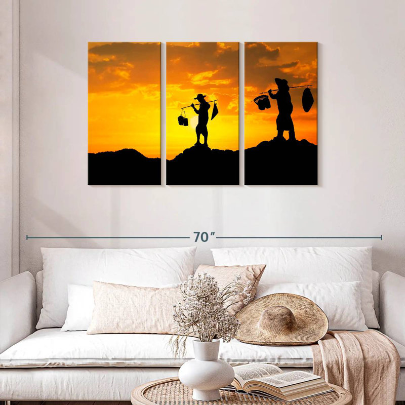 Alvord Saigon Sunset, 28" H x 45" W