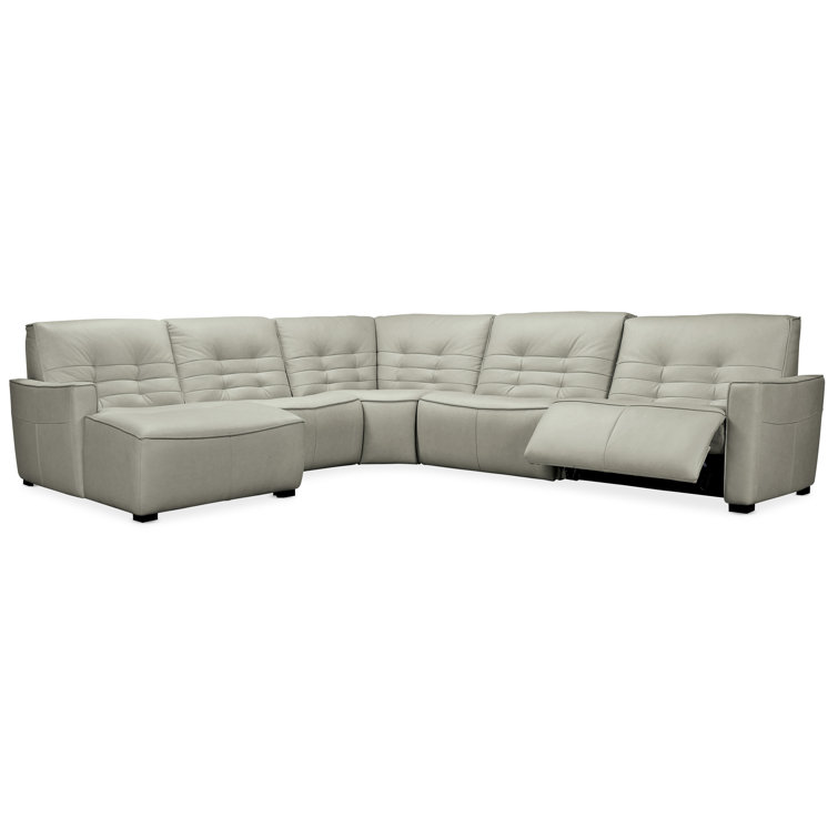 Hooker Furniture MS Leather 5 - Piece Sectional | Perigold