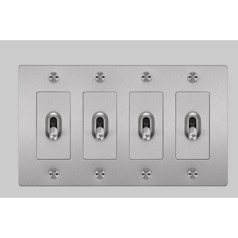 4G Toggle / Cross / Without Logo, Steel