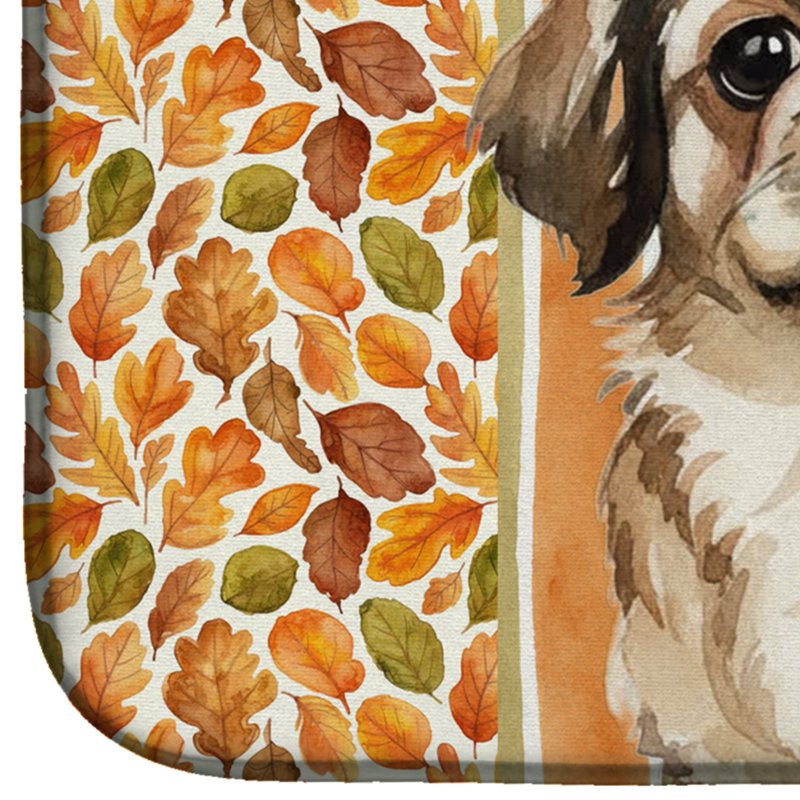 Tapis de séchage d'automne Sable Pekingese Heirloom